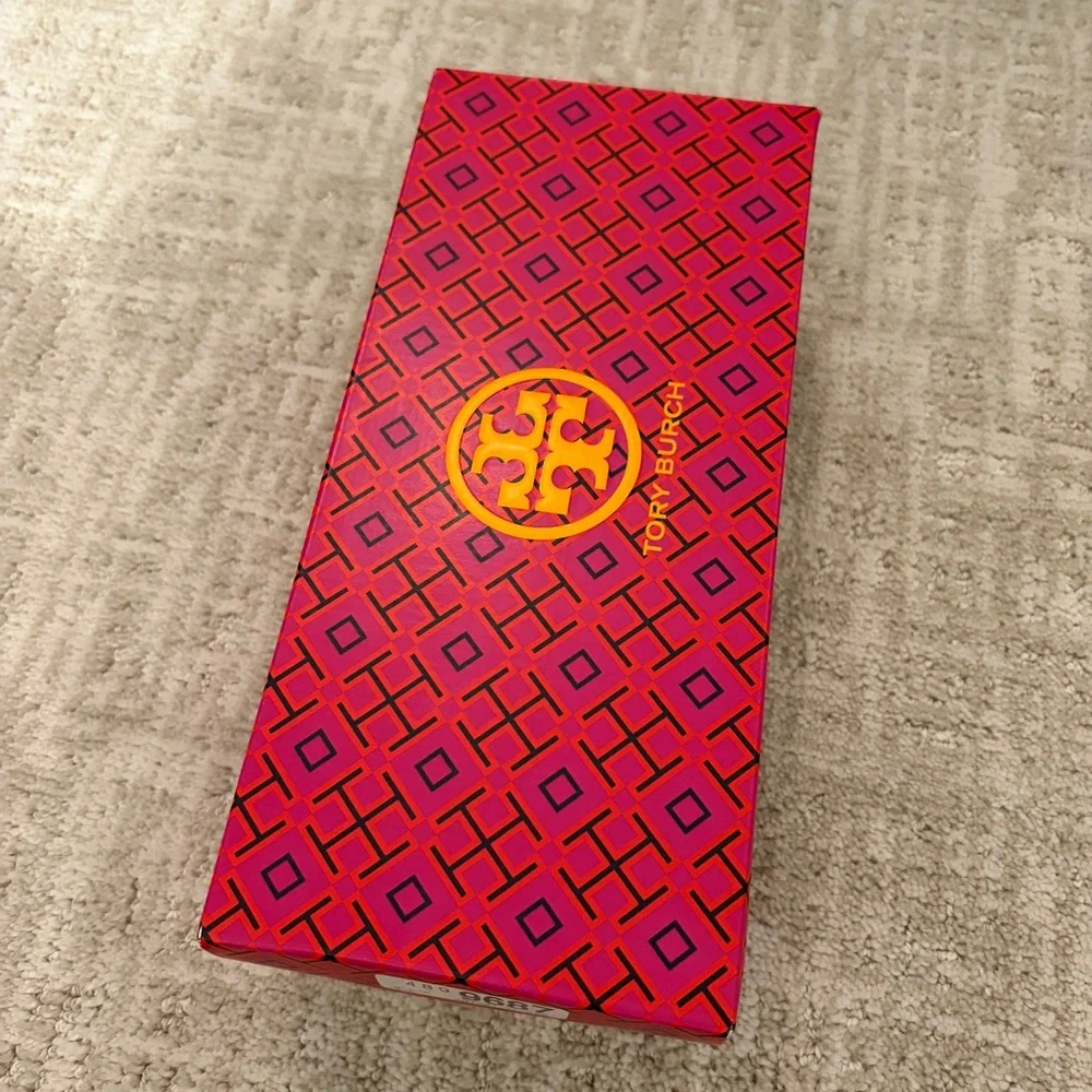 Tory burch black crystal mesh ballet flats NEW